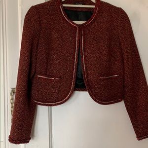 Red short jacket